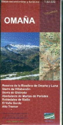 OMAÑA. MAPA EXCURSIONISTA Y TURÍSTICO
