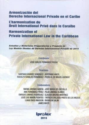 ARMONIZACIÓN DEL DERECHO INTERNACIONAL PRIVADO EN EL CARIBE
