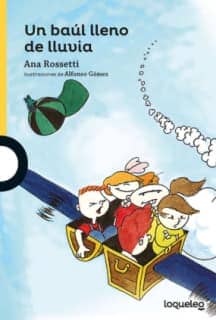 UN BAUL LLENO DE LLUVIA.  AMARILLO.