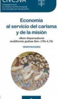 Economía al servicio del carisma y de la misión