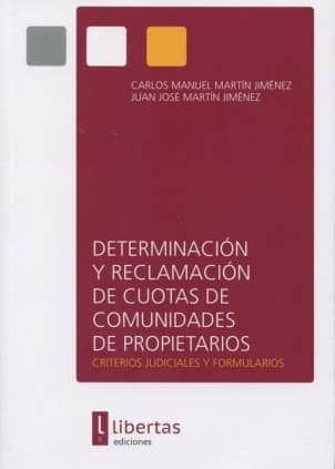 DETERMINACION RECLAMACION CUOTAS COMUNID