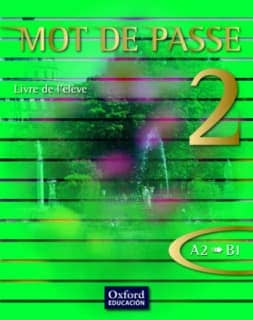 MOT DE PASSE 2  LIVRE ELEVE