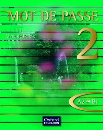 MOT DE PASSE 2  LIVRE ELEVE