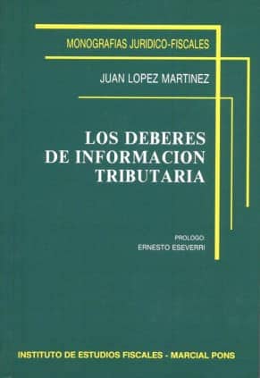 Los deberes de información tributaria