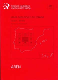 Mapa Geológico de España escala 1:50.000. Hoja 251, Arén