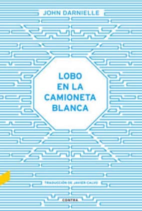 Lobo en la camioneta blanca
