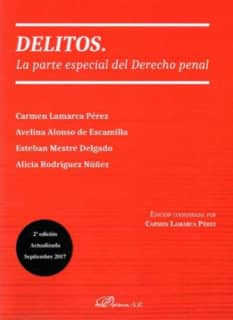 Delitos. La parte especial del derecho penal