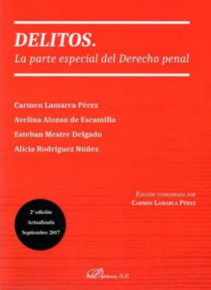 Delitos. La parte especial del derecho penal
