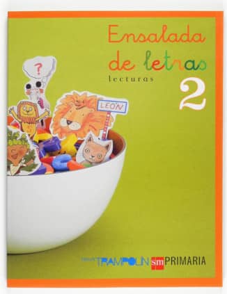 Lecturas: Ensalada de letras. 2 Primaria. Trampolín