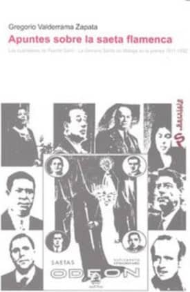 Apuntes sobre la saeta Flamenca