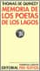 Memoria de los poetas de los lagos