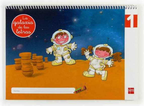LECTOESCRITURA GALAXIA LETRAS 3AÑOS N 1