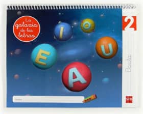 LECTOESCRITURA GALAXIA LETRAS N 2 4AÑOS