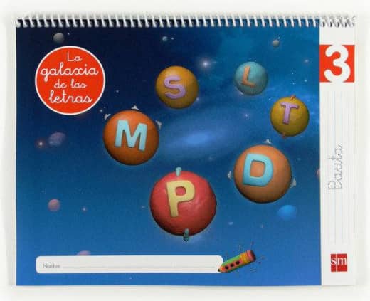 Lectoescritura 3, Pauta. La galaxia de las letras