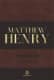 Biblia de estudio Matthew Henry (Leathersoft Clsica)