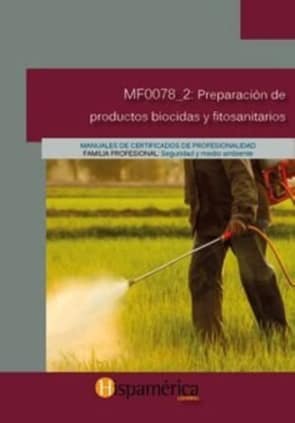 MF0078_2 Preparación y productos biocidas y fitosanitarios