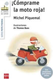 Pepe piensa... ¡Cómprame la moto roja!