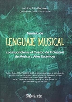 Temario de Lenguaje Musical