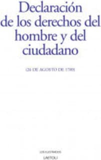Declaración de los derechos del hombre y del ciudadano (26 de agosto de 1789)