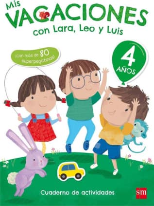 Mis vacaciones con Lara, Leo y Luis. 4 años