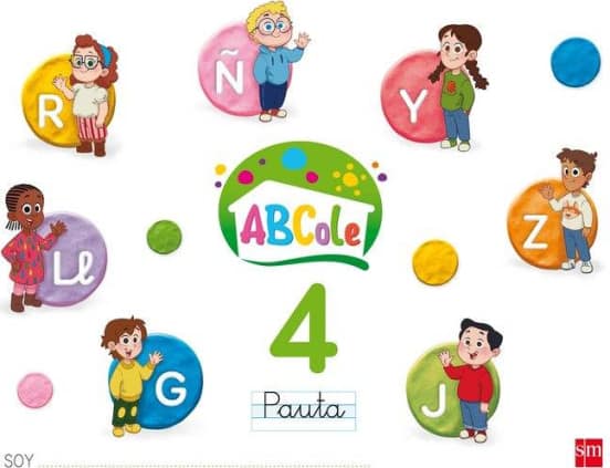 Cuaderno de lectoescritura 4, Pauta. ABCole 17