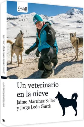 Un veterinario en la nieve