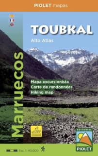 Toubkal. Alto Atlas. Marruecos. Escala 1:40.000