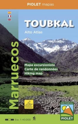 Toubkal. Alto Atlas. Marruecos. Escala 1:40.000