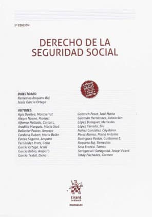 Derecho de la Seguridad Social 7ª Edición 2018