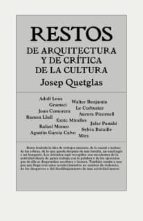 Restos de arquitectura y de crítica de la cultura