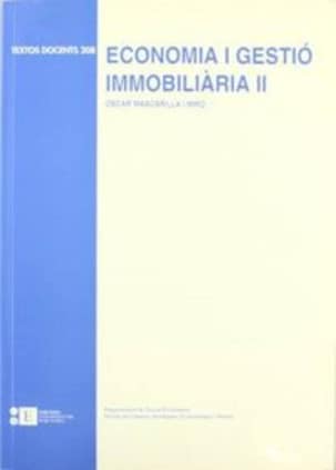 Economia i gestió immobiliària II