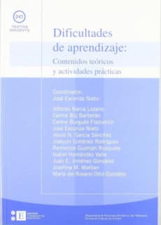 Dificultades de aprendizaje: Contenidos teóricos y actividades prácticas