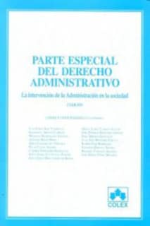 PARTE ESPECIAL DE DCHO. ADMVO. 2ª ED
