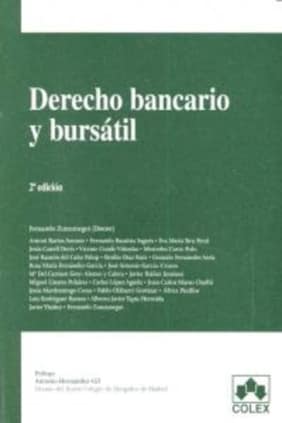 DERECHO BANCARIO Y BURSATIL 2ª ED.