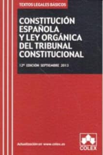constitucion española y tribunal constitucional