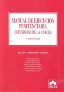 Manual de ejecucion penitenciaria 7ª ed.