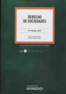 DERECHO DE SOCIEDADES 5`ED