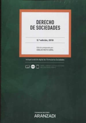 DERECHO DE SOCIEDADES 5`ED