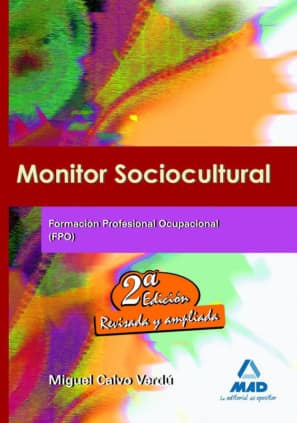 Monitor sociocultural. Formación profesional ocupacional.