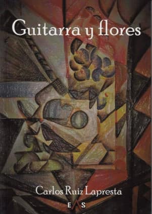 Guitarra y flores