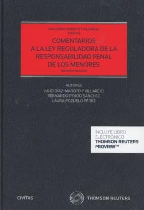 Comentarios a la Ley Reguladora de la Responsabilidad Penal de los menores (Papel + e-book)