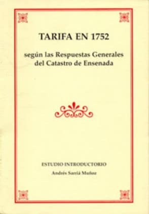 Tarifa en 1752