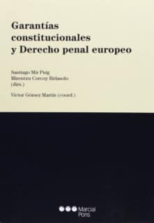 Garantías constitucionales y Derecho penal europeo