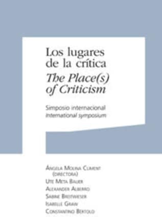 Los lugares de la crítica. The Place(s) of Criticism