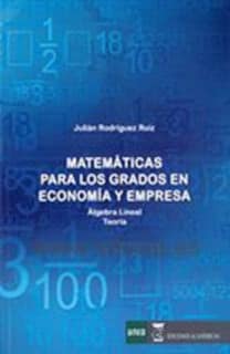 Matemáticas para los grados de economía y empresa