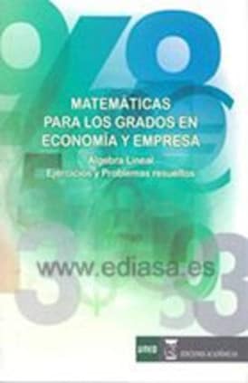Matemáticas para los grados de economía y empresa