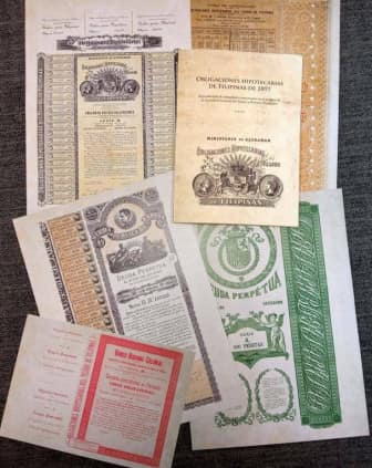 Obligaciones hipotecarias de Filipinas de 1897