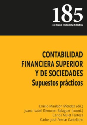 Contabilidad financiera superior y de sociedades