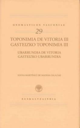 Toponimia de Vitoria III. Ubarrundia de Vitoria