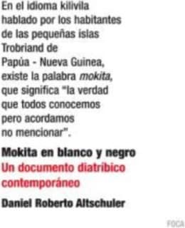 Mokita en blanco y negro